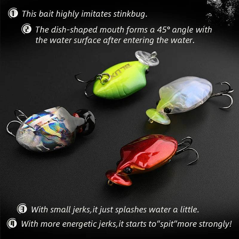 BLUX Camenusi Baku Insect Wobbler - Fish & Cheaps | Fishing & Outdoor Gear
