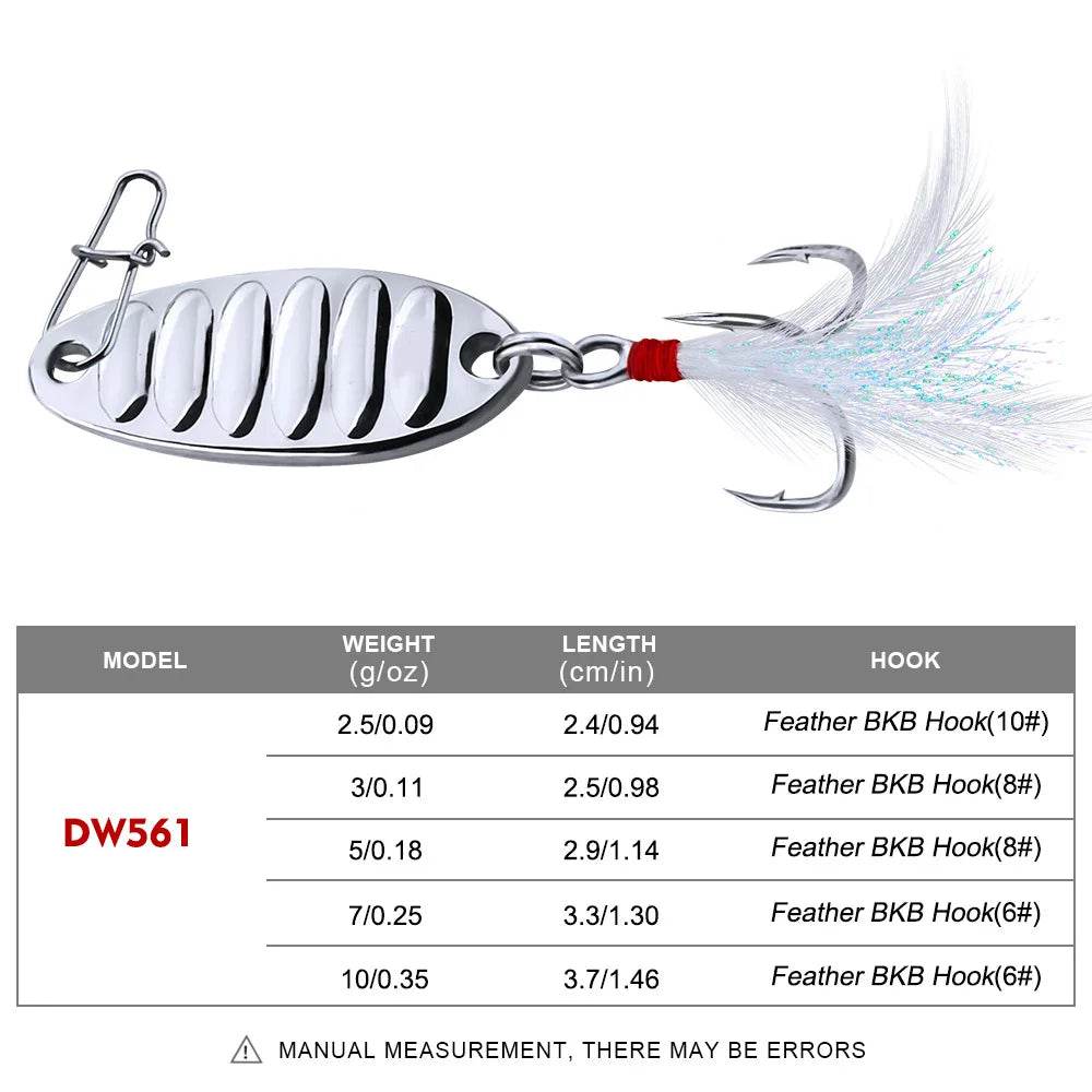 PROBEROS Mini Metal Spoon Lure - Fish & Cheaps | Fishing & Outdoor Gear