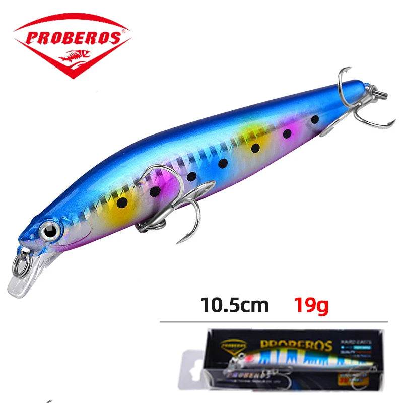 PROBEROS Laser Slow Sinking Minnow – 19g Crankbait - Fish & Cheaps | Fishing & Outdoor Gear