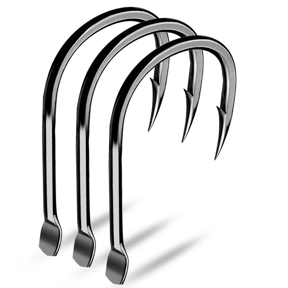 PROBEROS 30pcs Size 11–20 Eyed Carp Hooks - Fish & Cheaps | Fishing & Outdoor Gear