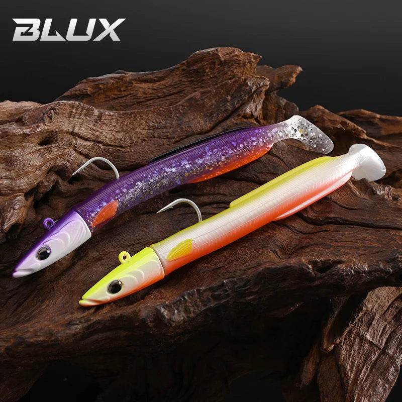 BLUX Happy Sandeel Soft Paddle Tail Lure - Fish & Cheaps | Fishing & Outdoor Gear