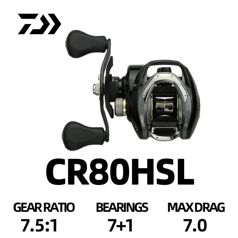Daiwa CC80 CR80 Baitcast Reel - Fish & Cheaps | Fishing & Outdoor Gear