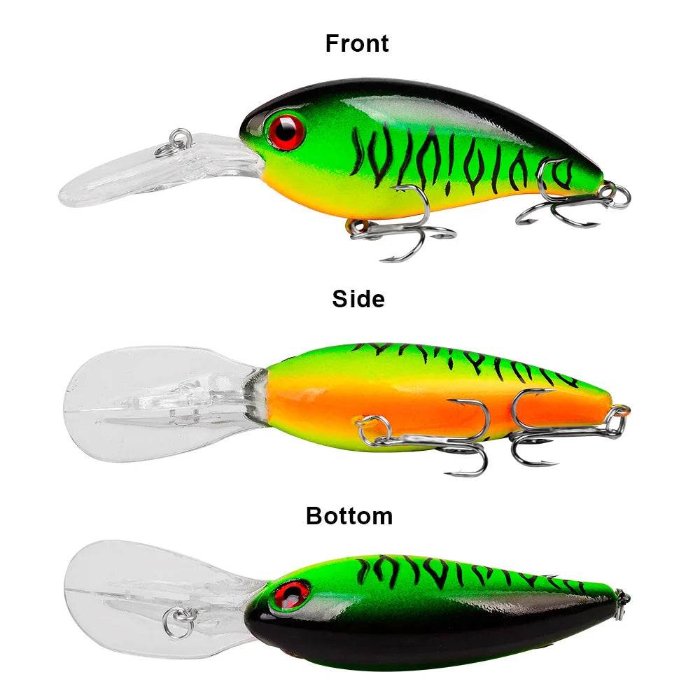 PROBEROS Minnow 10cm Crankbait – Proven Topwater Action - Fish & Cheaps | Fishing & Outdoor Gear
