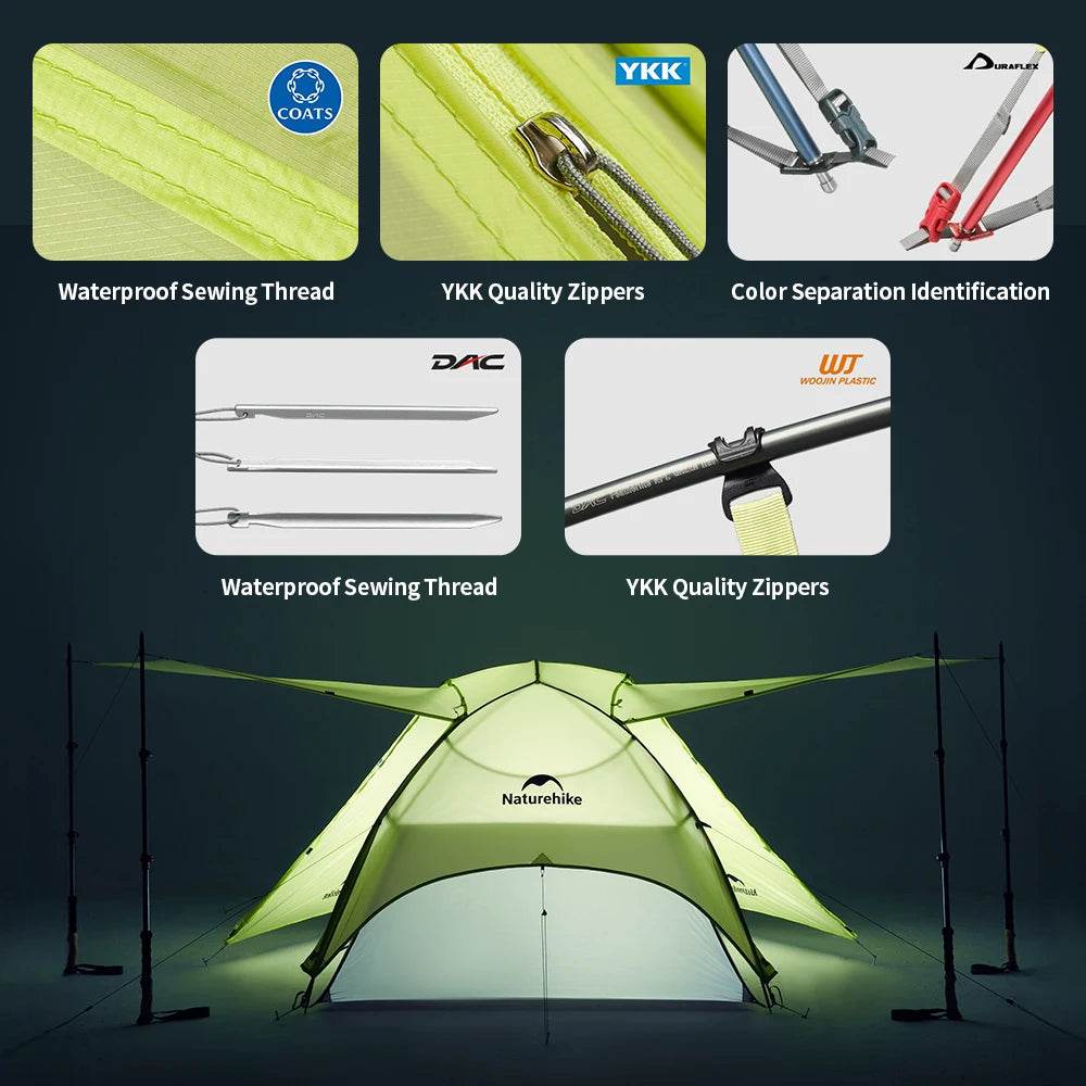 Naturehike Star River EXT 2P Ultralight Hiking Tent - Fish & Cheaps | Fishing & Outdoor Gear