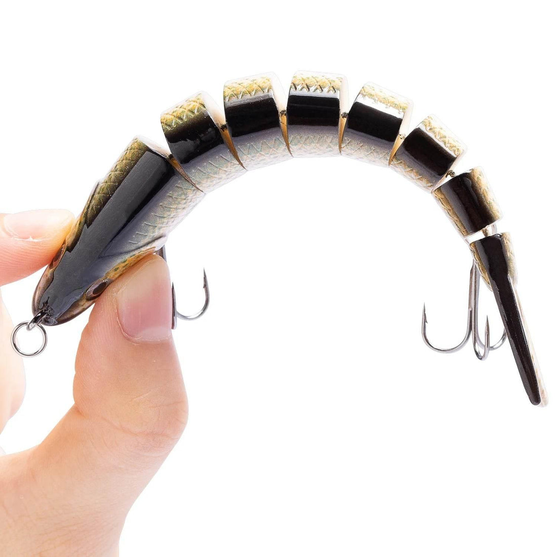 Bassdash Segmented Swimbait Minnow – 4 Pack - Fish & Cheaps | Fishing & Outdoor Gear