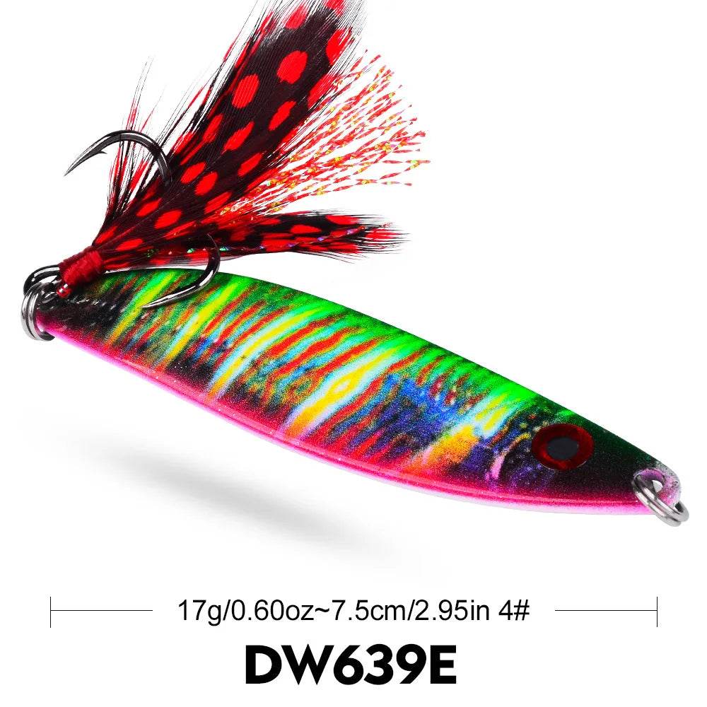 PROBEROS 17g S Shape Long Cast Jig - Fish & Cheaps | Fishing & Outdoor Gear