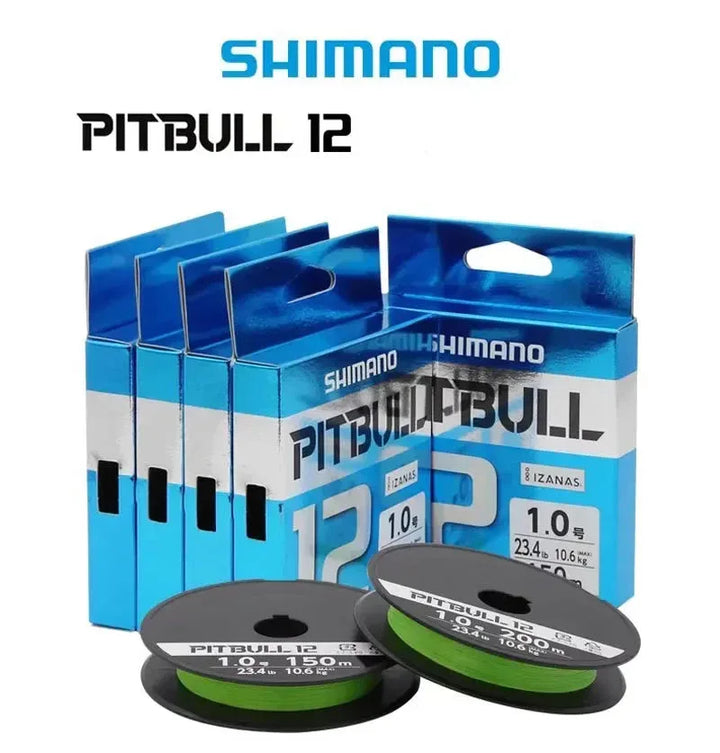 Shimano Pitbull 12 Braided Fishing Line - Fish & Cheaps | Fishing & Outdoor Gear