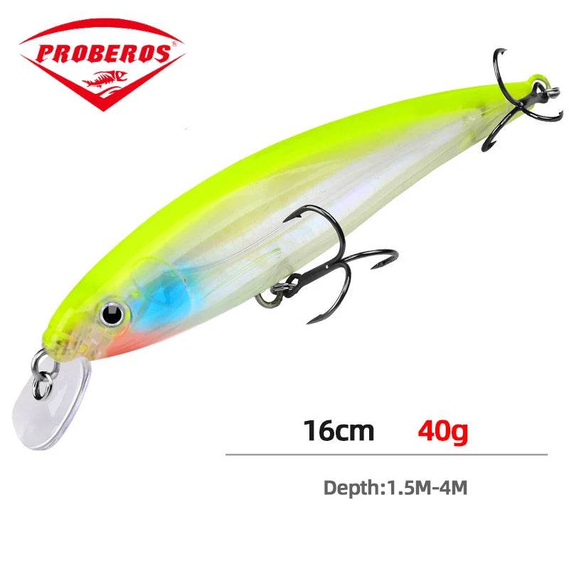 PROBEROS 160mm Minnow Wobbler - Fish & Cheaps | Fishing & Outdoor Gear