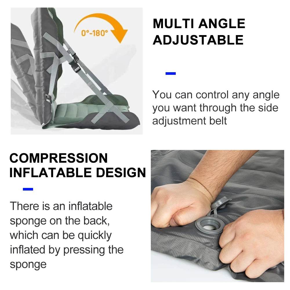 Widesea Folding Inflatable Cushion Mat - Fish & Cheaps | Fishing & Outdoor Gear