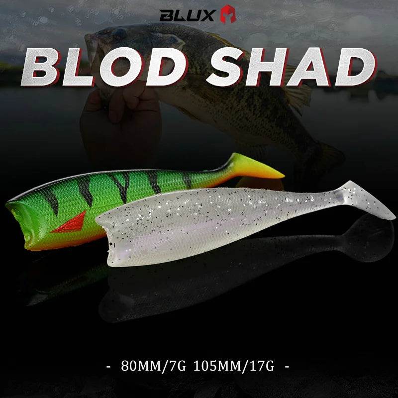 BLUX BLOD SHAD Soft Swimbait Lure - Fish & Cheaps | Fishing & Outdoor Gear