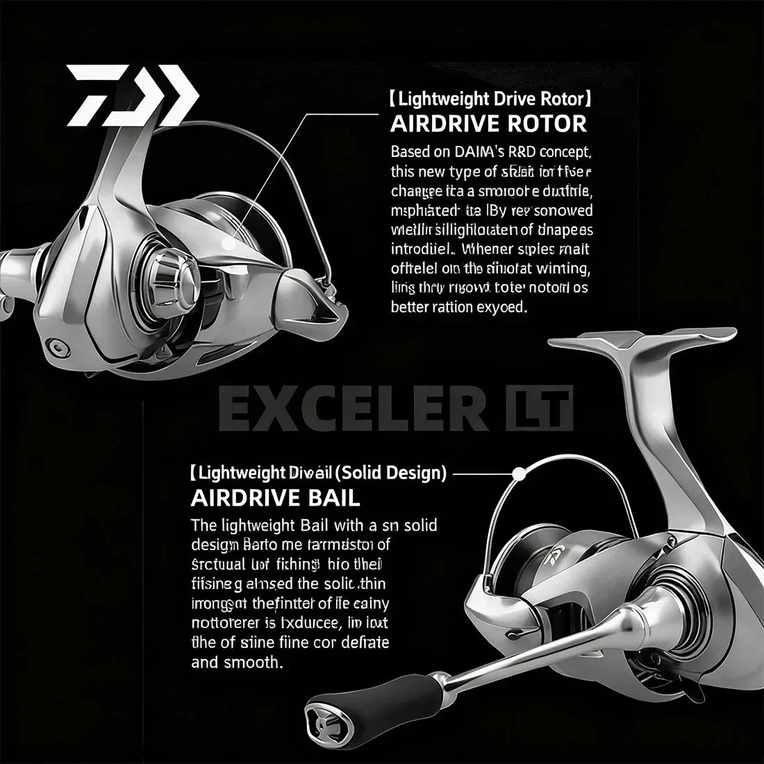 DAIWA EXCELER LT Spinning Reel - Fish & Cheaps | Fishing & Outdoor Gear
