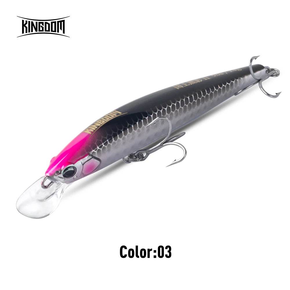 Kingdom Kingart-II Sinking Minnow Jerkbait - Fish & Cheaps | Fishing & Outdoor Gear