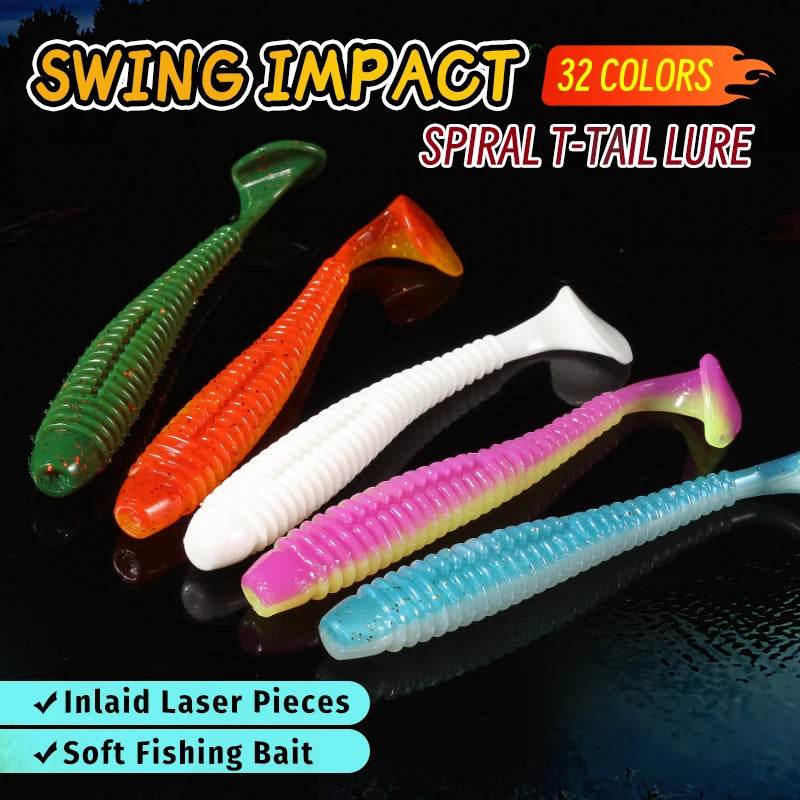 Supercontinent Impact Ring Shad Soft Lure Set - Fish & Cheaps | Fishing & Outdoor Gear