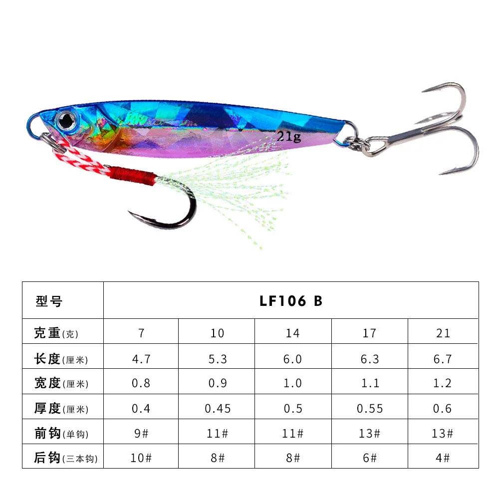 PROBEROS Metal Jig Fishing Lure - Fish & Cheaps | Fishing & Outdoor Gear