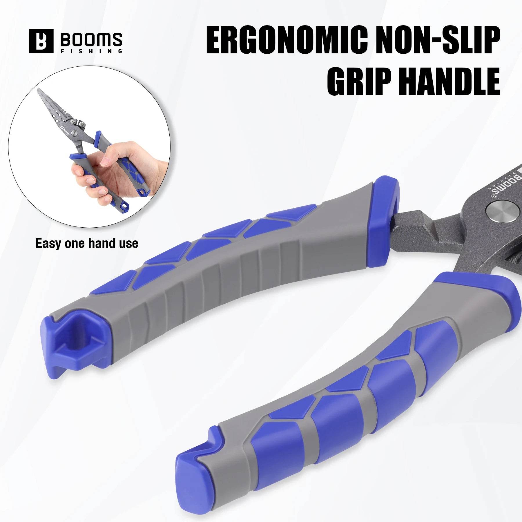 Booms XW12 Carbon Steel 8.5in Fishing Pliers - Fish & Cheaps | Fishing & Outdoor Gear