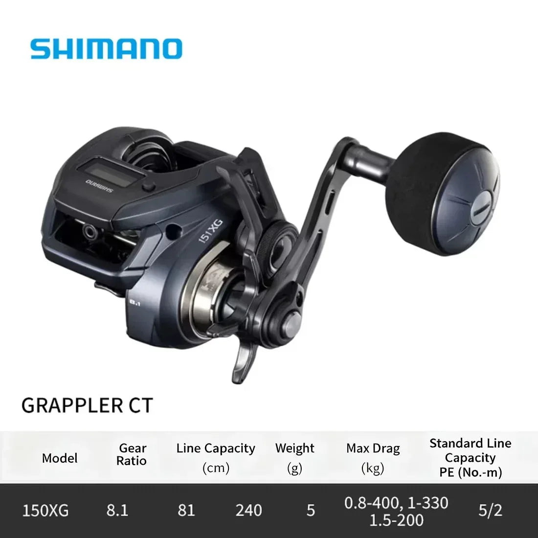 Shimano Grappler CT Baitcasting Reel - Fish & Cheaps | Fishing & Outdoor Gear