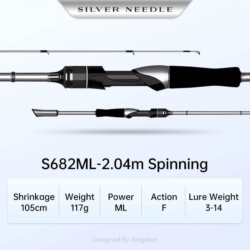 Kingdom Golden Silver Needle Ultralight Rod - Fish & Cheaps | Fishing & Outdoor Gear