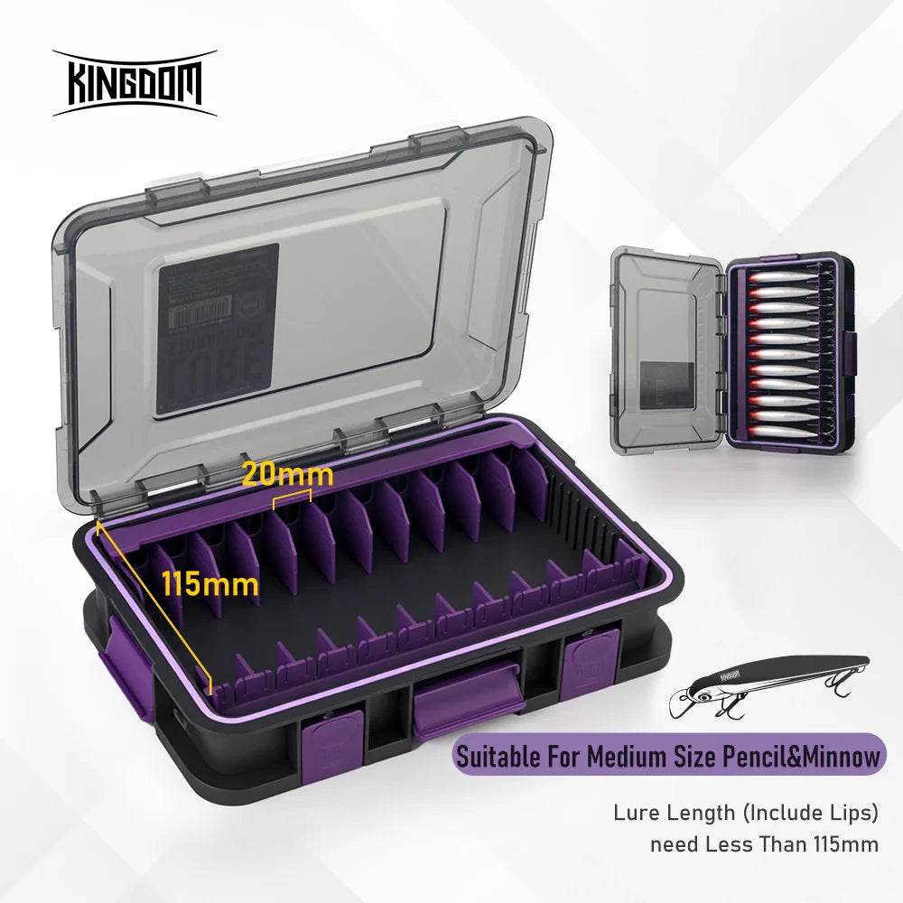 Kingdom Fishing Lure Stacking Storage Box - Fish & Cheaps | Fishing & Outdoor Gear