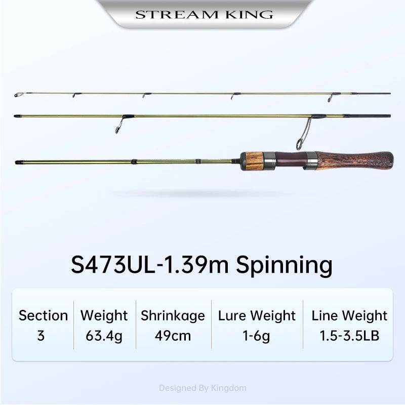 KINGDOM STREAM KING Ultralight Carbon Rod – Travel Perfection - Fish & Cheaps | Fishing & Outdoor Gear