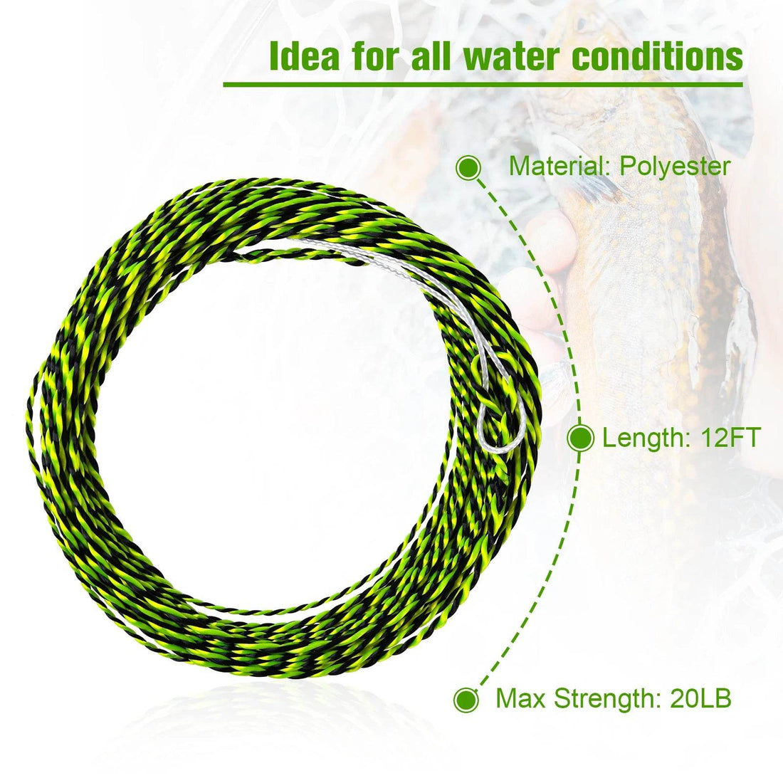 Goture Tenkara Floating Fly Fishing Line - Fish & Cheaps | Fishing & Outdoor Gear