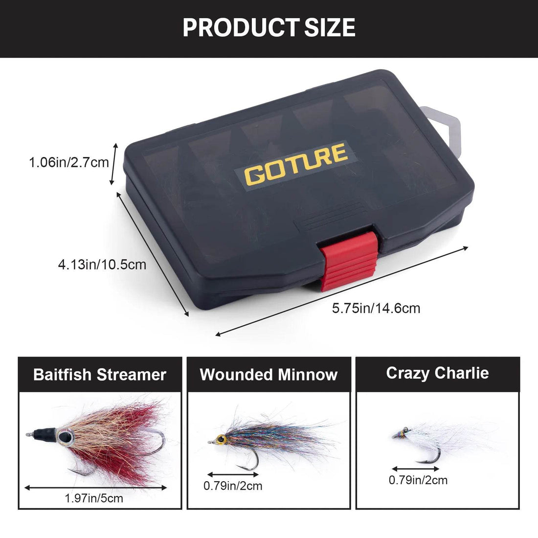 Goture 2box Fly Insect Lure Set - Fish & Cheaps | Fishing & Outdoor Gear