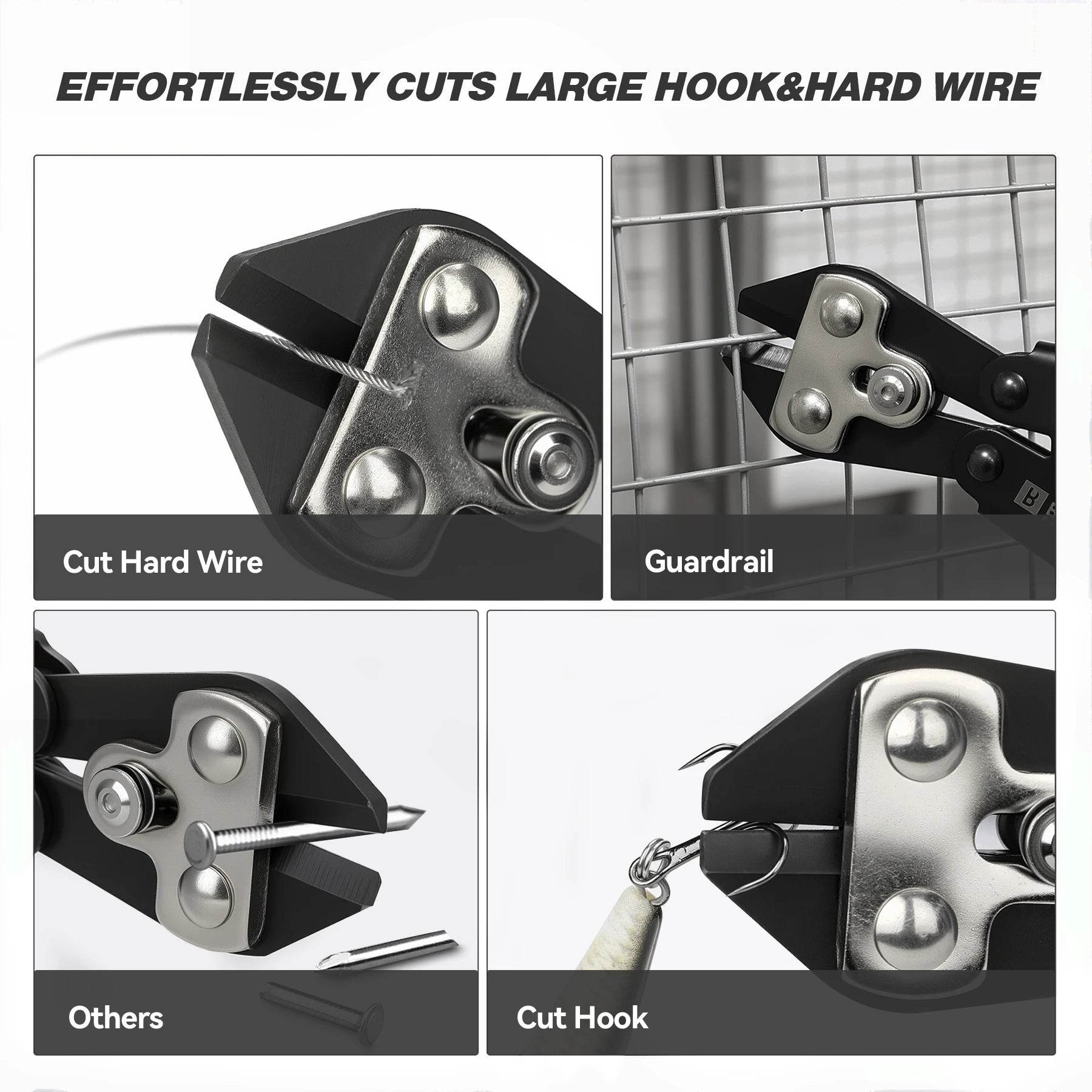 Booms Fishing XW43 Carbon Steel Cutter Pliers - Fish & Cheaps | Fishing & Outdoor Gear