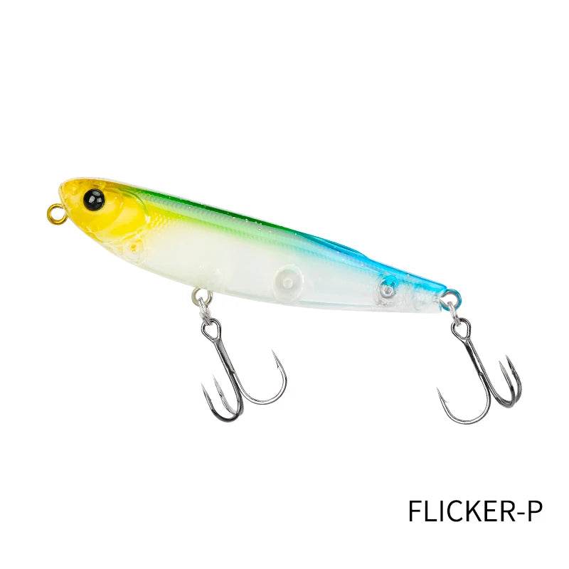 TSURINOYA FLICKER 70F Z Dog Topwater Walker - Fish & Cheaps | Fishing & Outdoor Gear