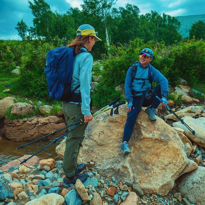 Widesea Carbon Telescopic Trekking Poles - Fish & Cheaps | Fishing & Outdoor Gear