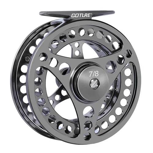 Goture WT Large Arbor Fly Reel – Silver Precision - Fish & Cheaps | Fishing & Outdoor Gear
