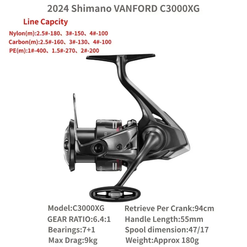 Shimano 2024 Vanford Spinning Reel - Fish & Cheaps | Fishing & Outdoor Gear