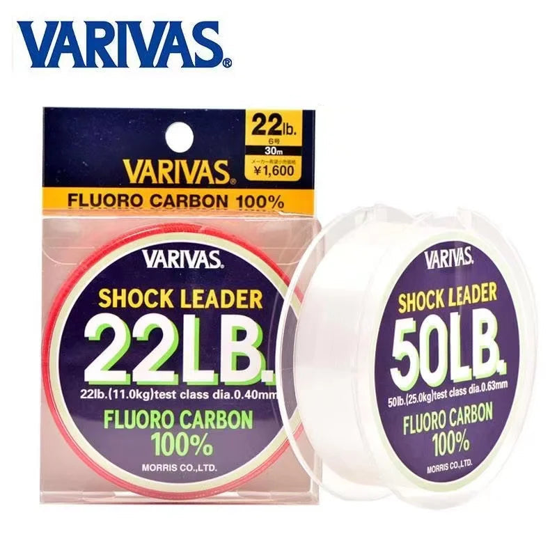VARIVAS Shock Leader Fluorocarbon Fishing Line