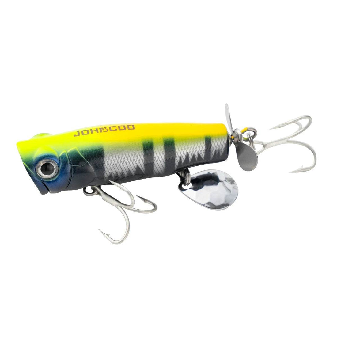 Johncoo 8cm 14g Popper – Floating Topwater Lure - Fish & Cheaps | Fishing & Outdoor Gear