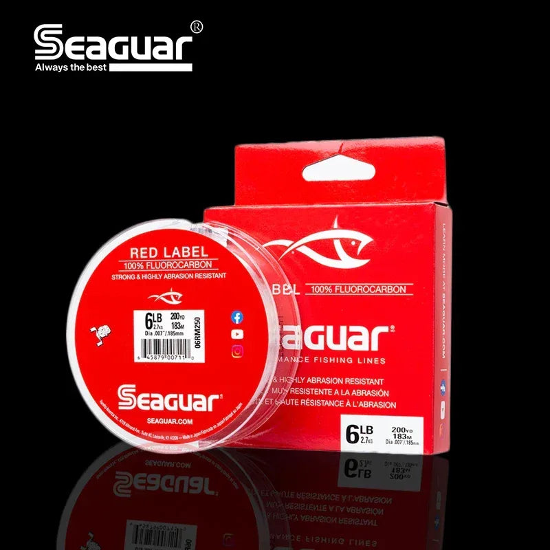 Seaguar Red Label Fluorocarbon Fishing Line - Fish & Cheaps | Fishing & Outdoor Gear