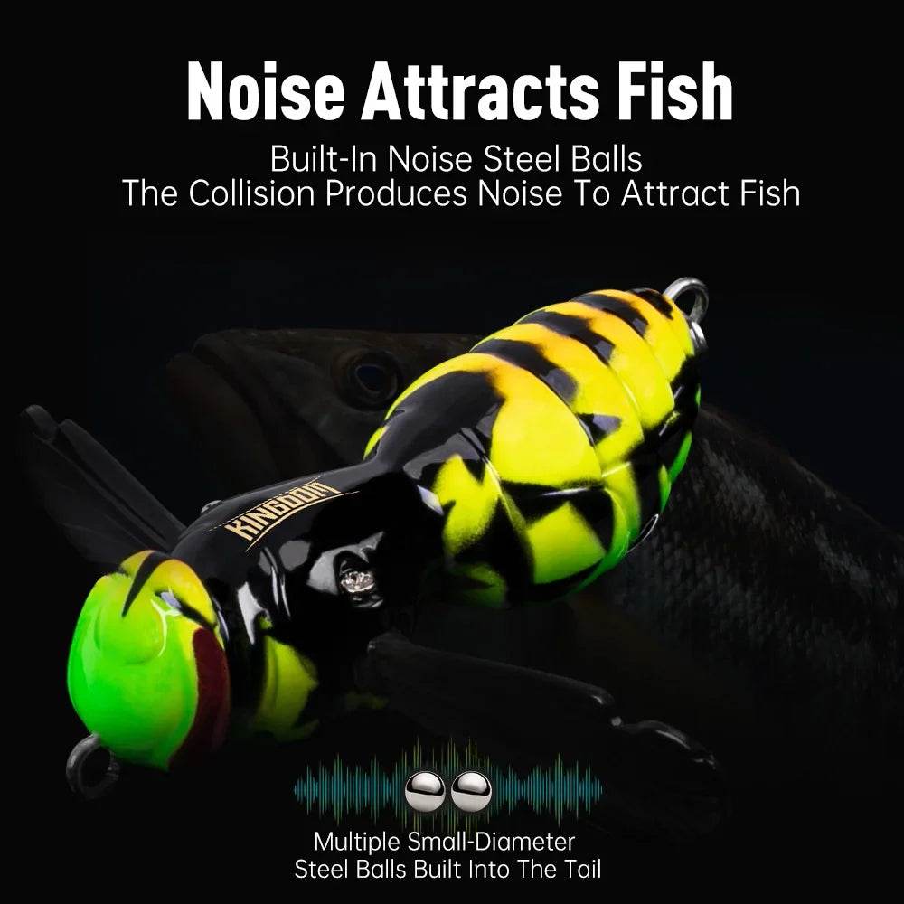 Kingdom Floating Wasp Bait – Ultra-Realistic Insect Lure - Fish & Cheaps | Fishing & Outdoor Gear