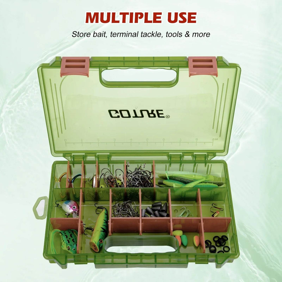 Goture 3600/3700 Waterproof Fishing Tackle Box - Fish & Cheaps | Fishing & Outdoor Gear