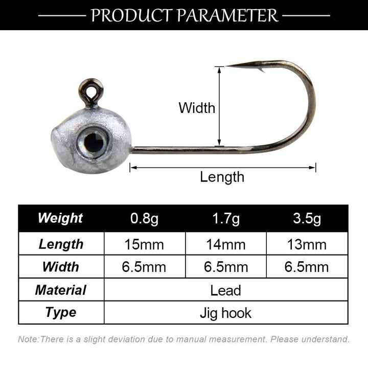 Spinpoler Mini Light Jig Head – Ultralight Precision - Fish & Cheaps | Fishing & Outdoor Gear