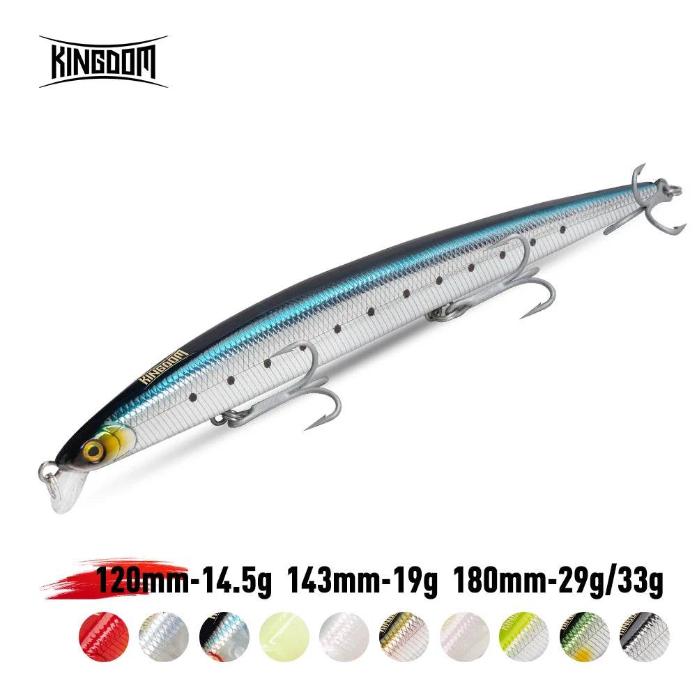 Kingdom Long Casting Minnow – Distance & Versatility - Fish & Cheaps | Fishing & Outdoor Gear