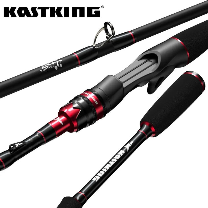 KastKing Max Steel Carbon Rod – Spinning & Baitcasting