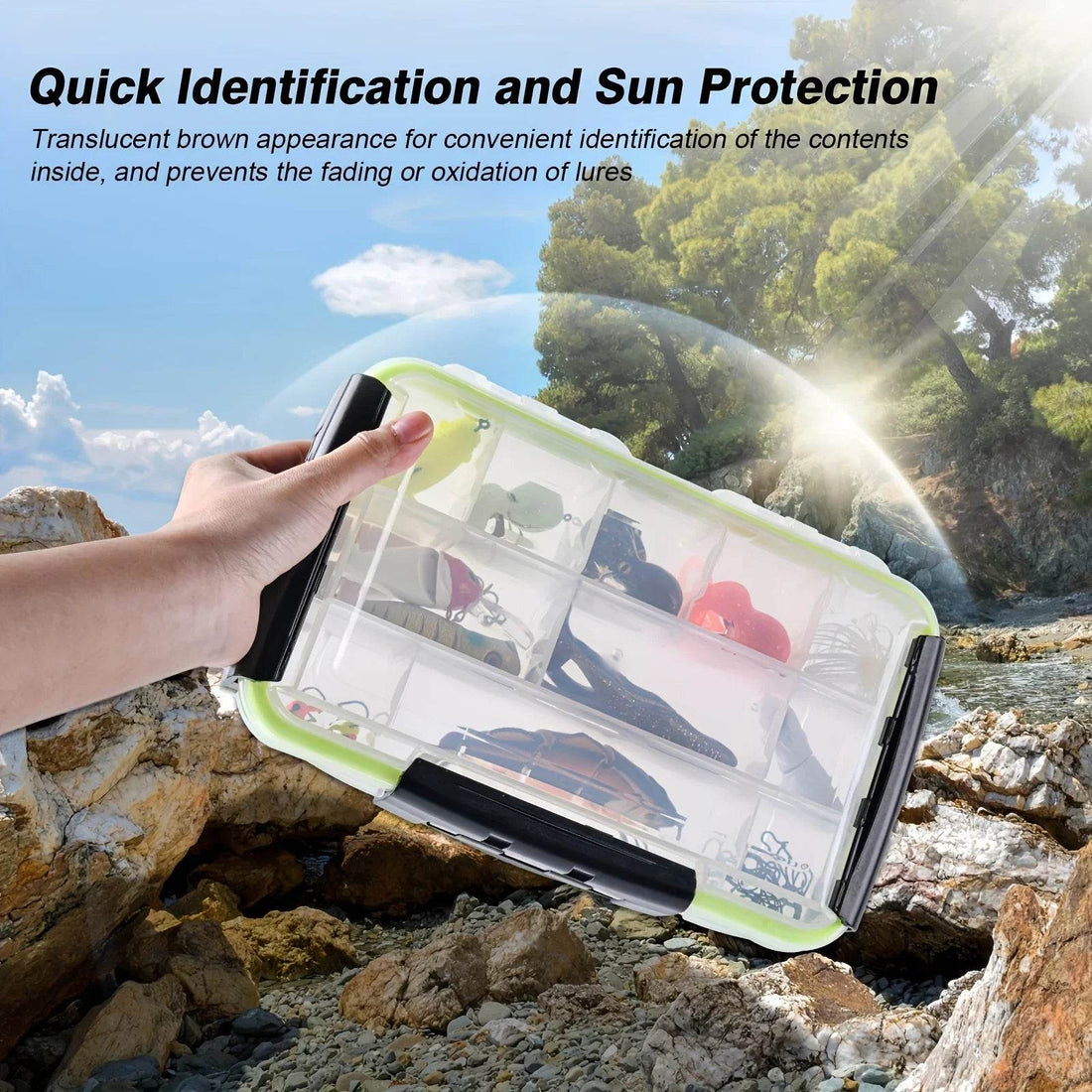 Goture Waterproof Fishing Bag – 3 Box Outdoor Backpack - Fish & Cheaps | Fishing & Outdoor Gear