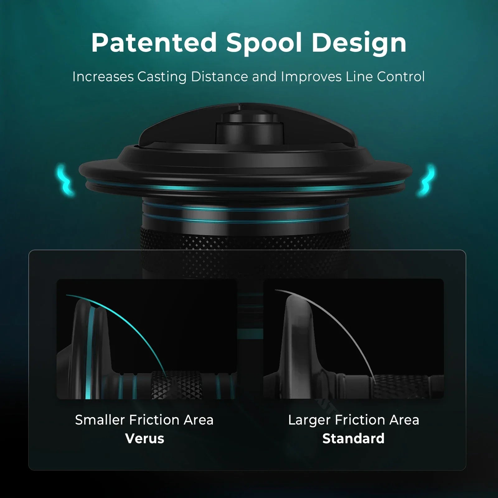 KastKing Verus Spinning Reel – Feather-Light and Reliable - Fish & Cheaps | Fishing & Outdoor Gear