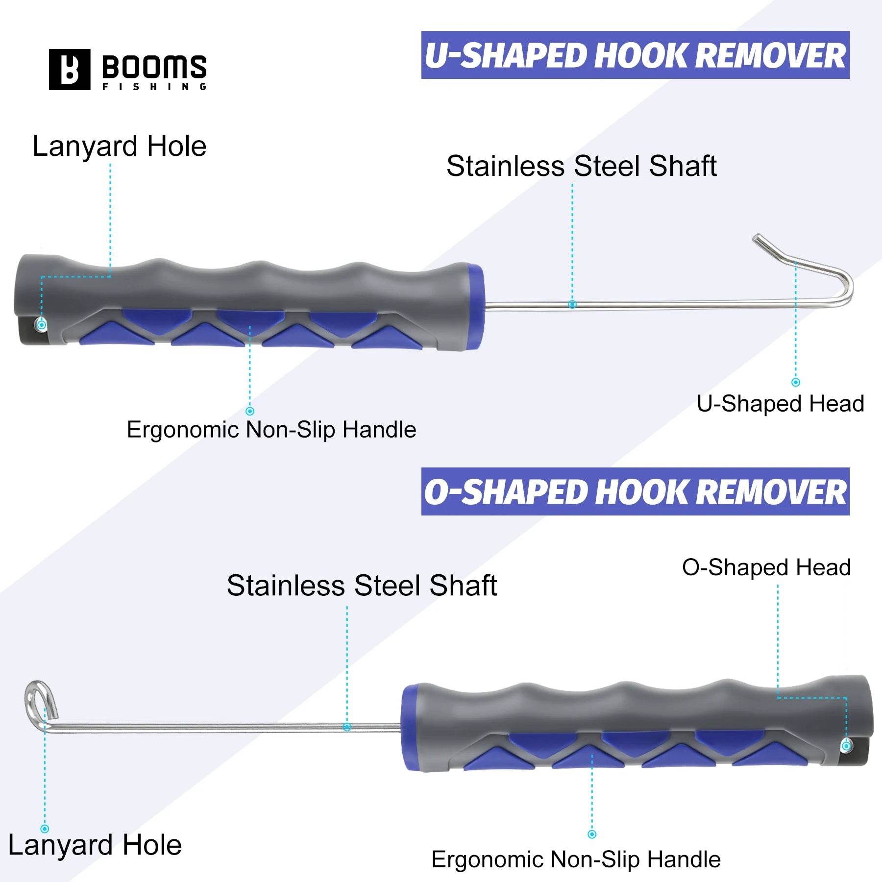Booms Fishing XW21 Hook Remover – Twin Pack - Fish & Cheaps | Fishing & Outdoor Gear