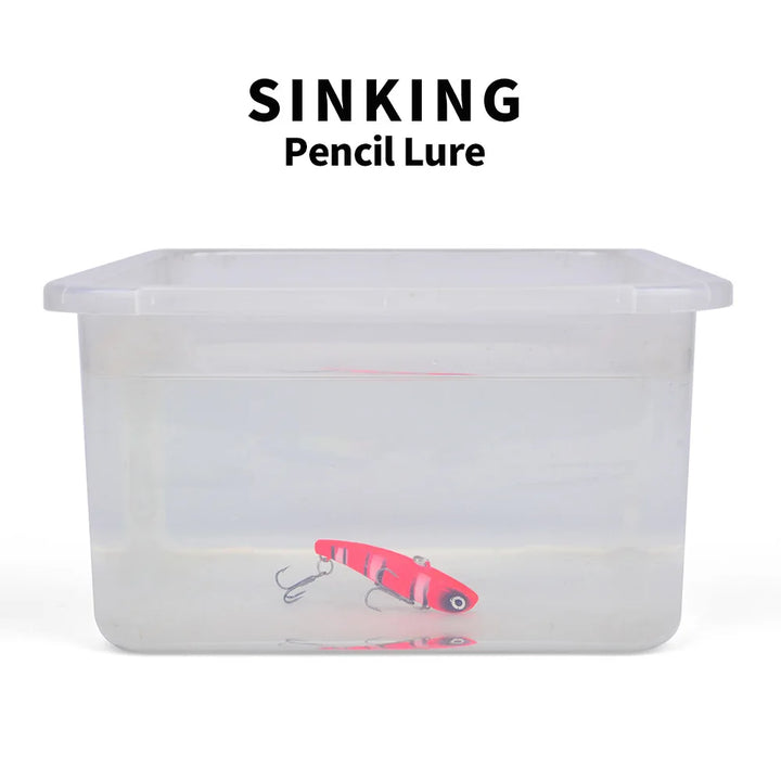 PRO BEROS Plastic Fishing Lure 6cm 11g Sinking VIB Pencil Bait – Hard Body Lure