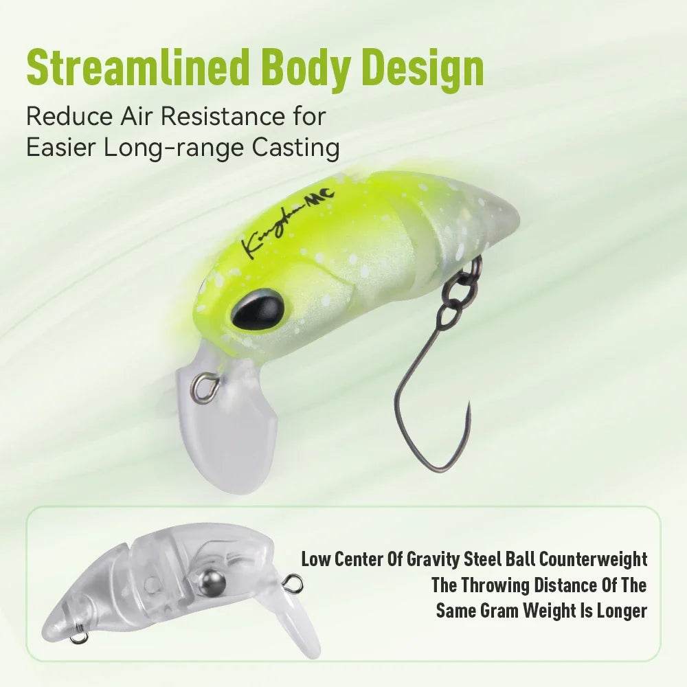 Kingdom Micro Expert 2.3g Jointed Minnow - Fish & Cheaps | Fishing & Outdoor Gear