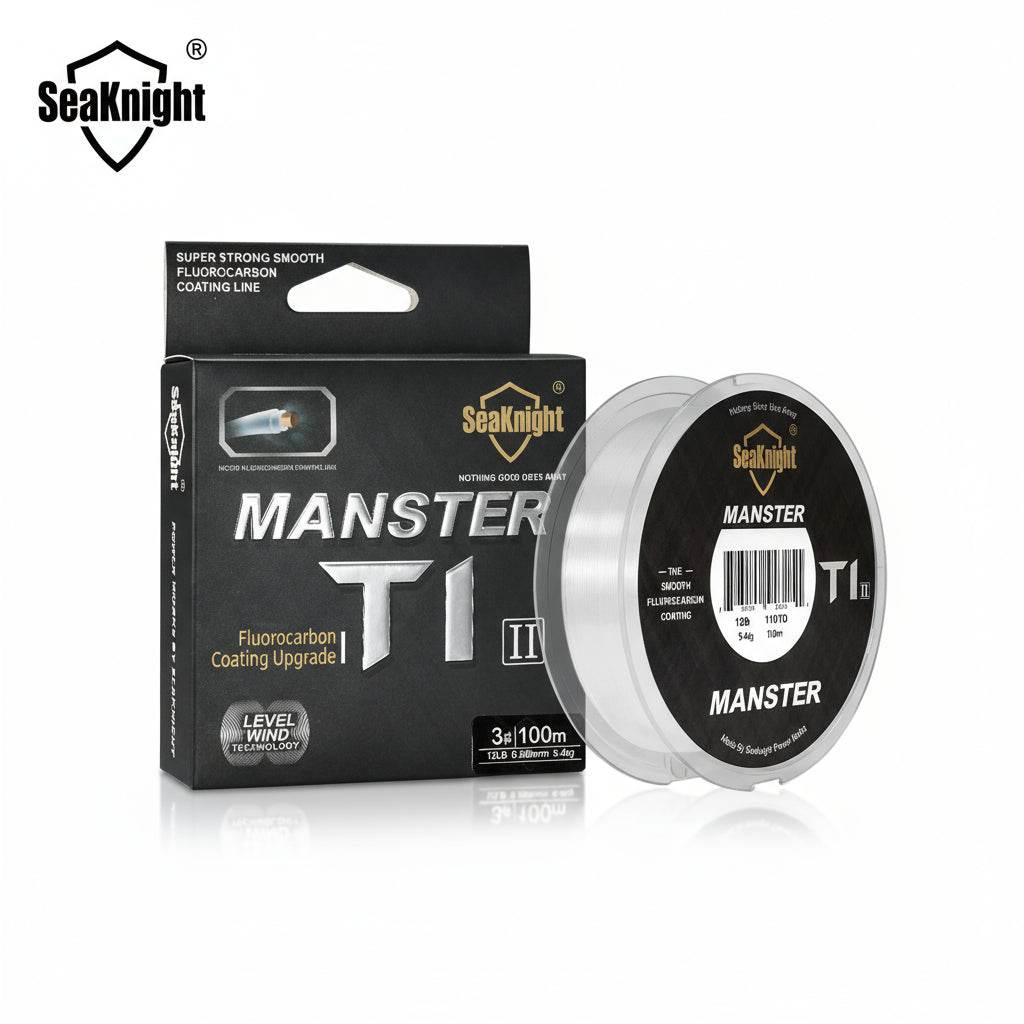SeaKnight MANSTER T1 II Fluorocarbon Coated Line - Fish & Cheaps | Fishing & Outdoor Gear