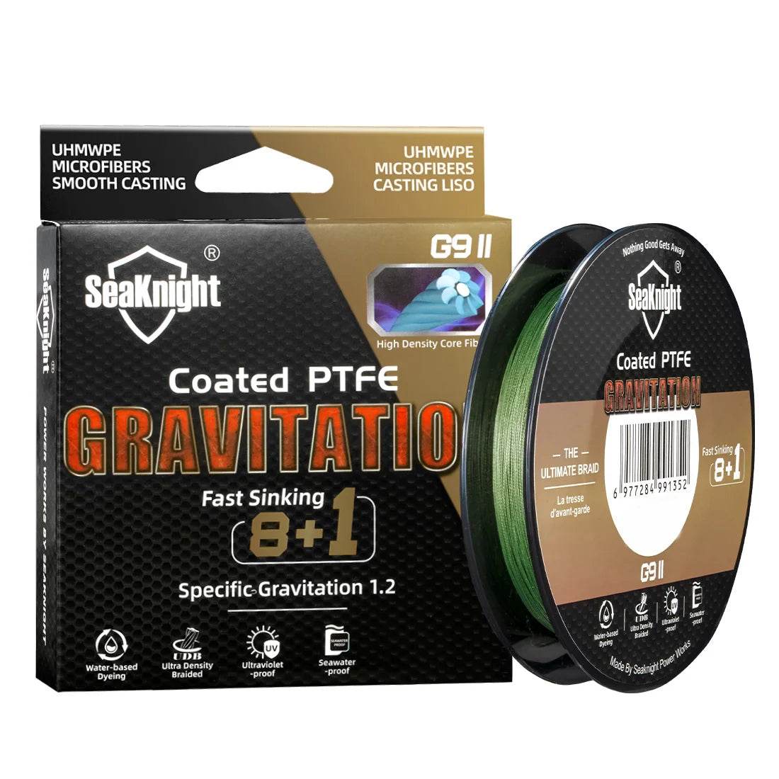 SeaKnight Gravitation G9II Sinking Braid - Fish & Cheaps | Fishing & Outdoor Gear