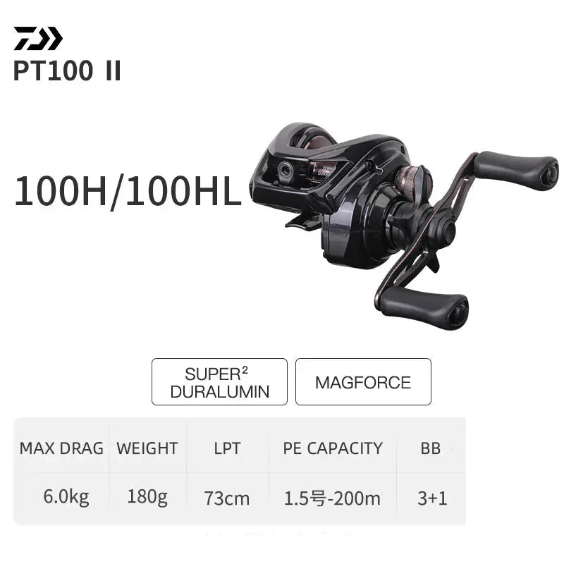 Daiwa PR100 II Pro Baitcast Reel - Fish & Cheaps | Fishing & Outdoor Gear