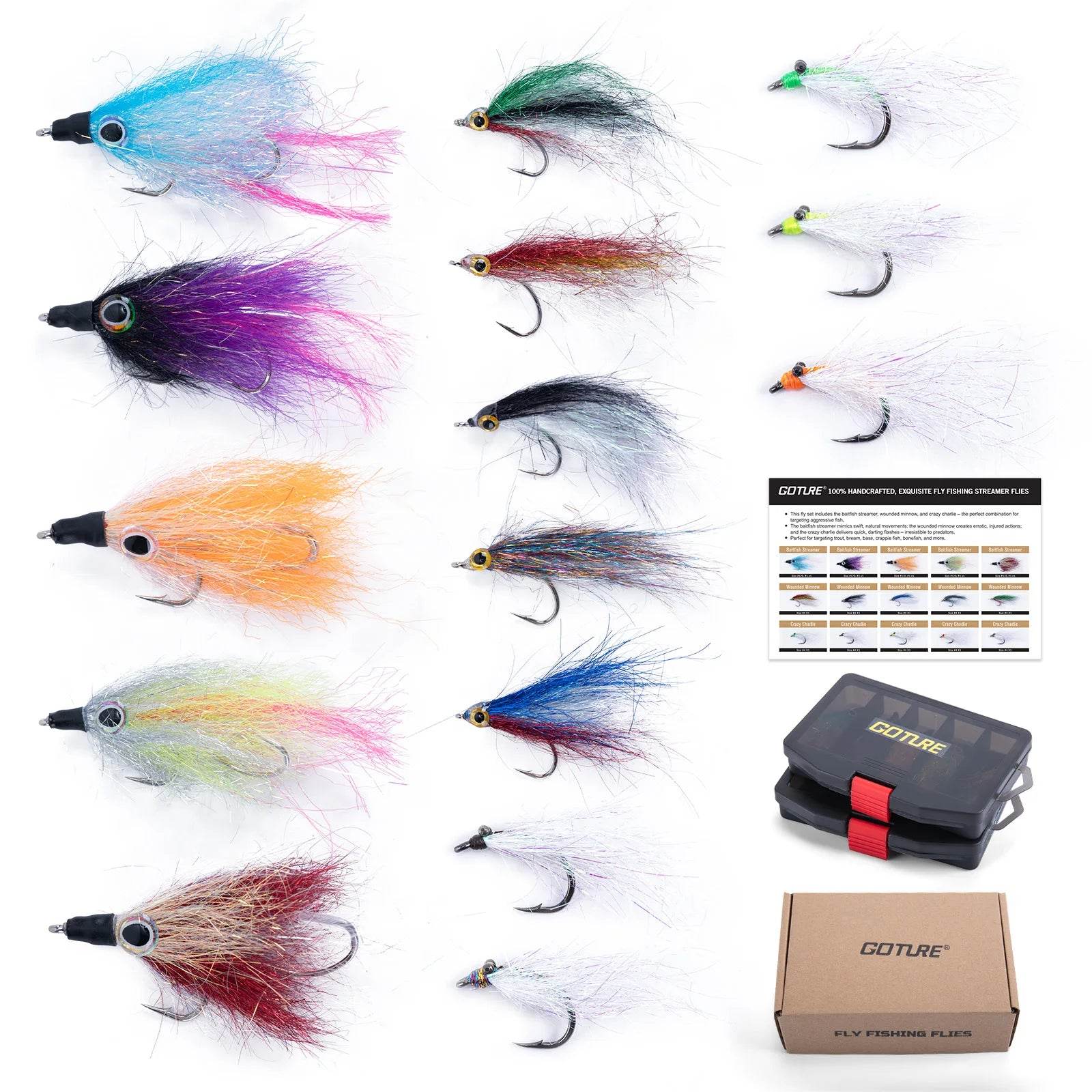 Goture 2box Fly Insect Lure Set - Fish & Cheaps | Fishing & Outdoor Gear