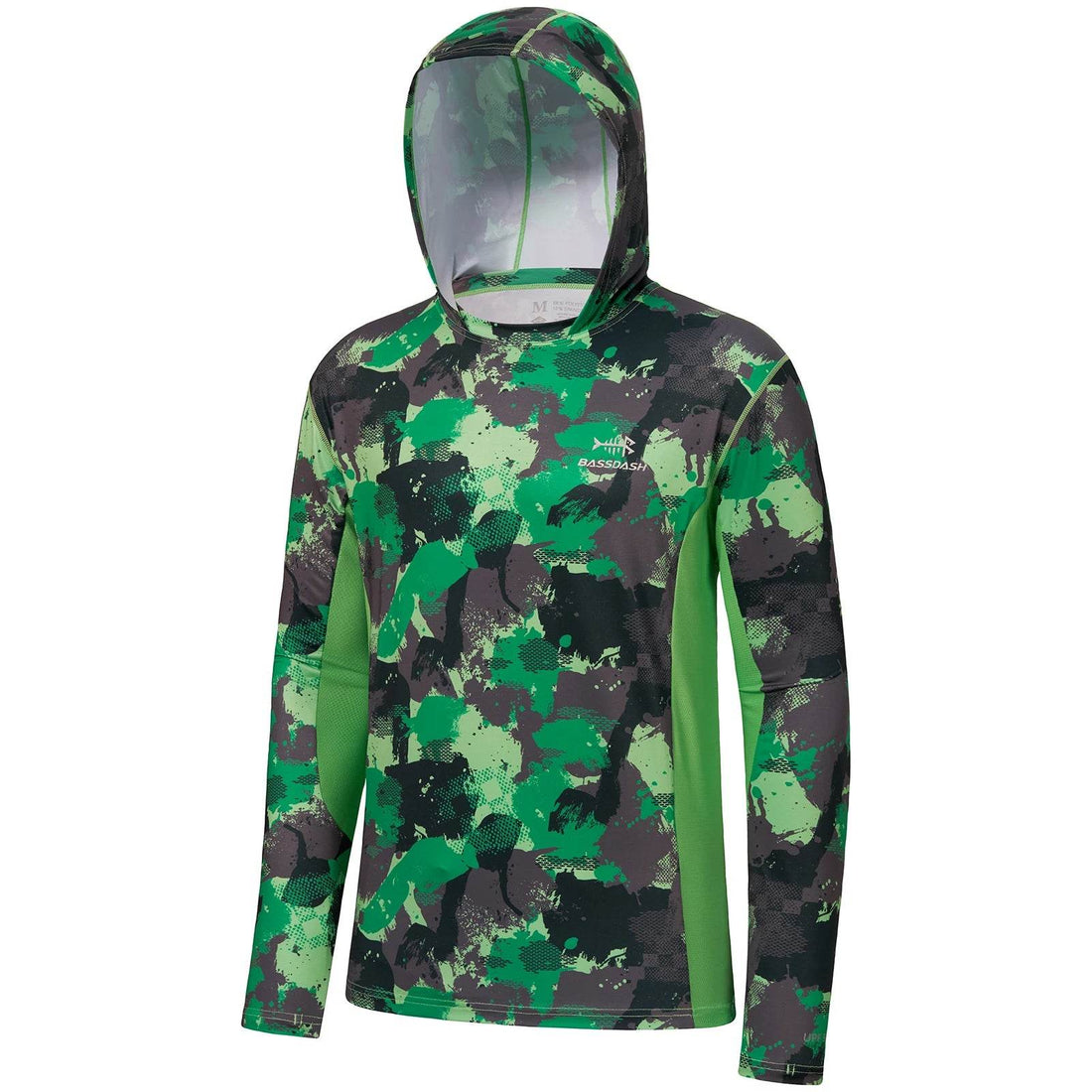 Bassdash Camo UPF 50+ Hoodie Shirt - Fish & Cheaps | Fishing & Outdoor Gear