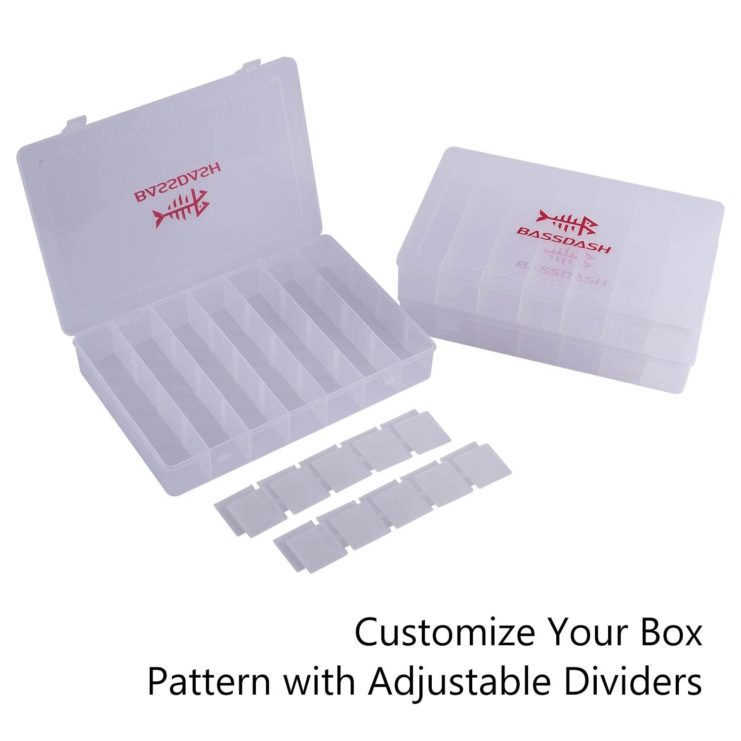 Bassdash 3670 Tackle Storage Utility Box - Fish & Cheaps | Fishing & Outdoor Gear