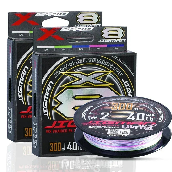 YGK X-Braid Jigman Ultra 8 Strand PE Fishing Line - Fish & Cheaps | Fishing & Outdoor Gear
